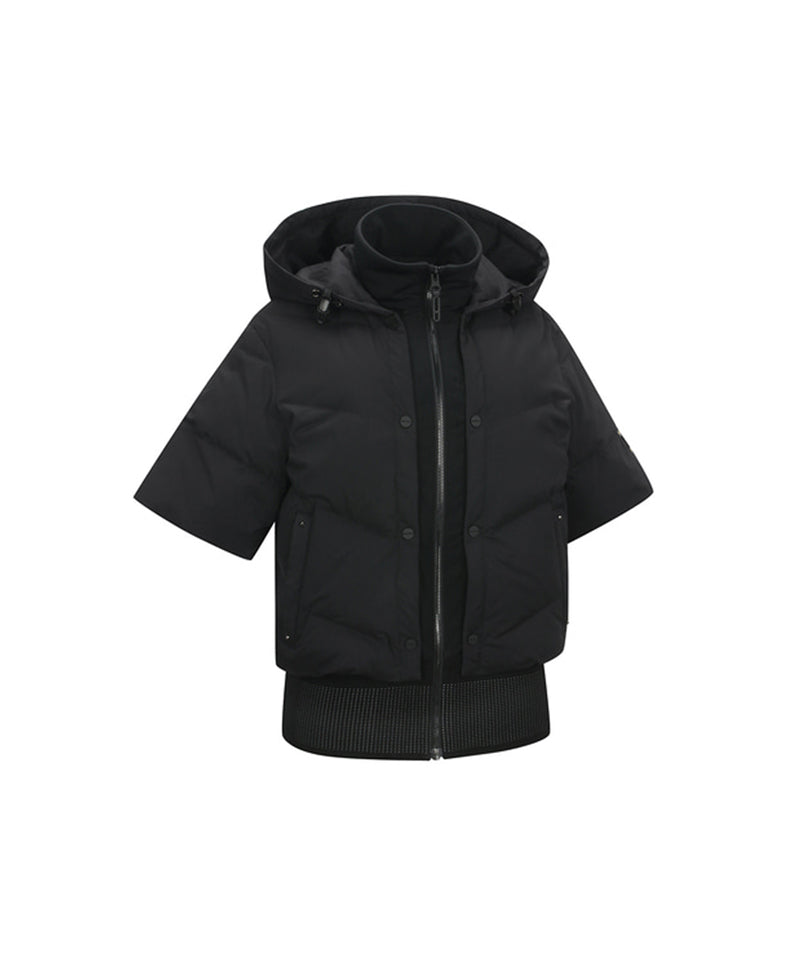 ANEW GOLF Women Performance Short Sleeve Jacket -  Black
