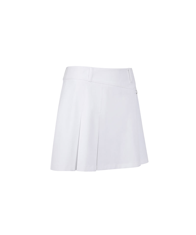 ANEW Golf Women's SM Back Pleated Skirt - White – Anew Golf USA