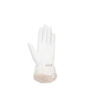 ANEW GOLF Women's  Furry Gloves - Ivory