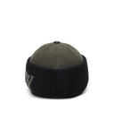 Uni Fabric Mix Earband Cap - Khaki