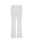 Women's Slit Boot Cut Pants - Ivory