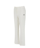 Women's Slit Boot Cut Pants - Ivory