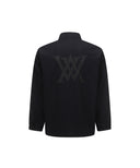Men's Logo Point Anorak - Black