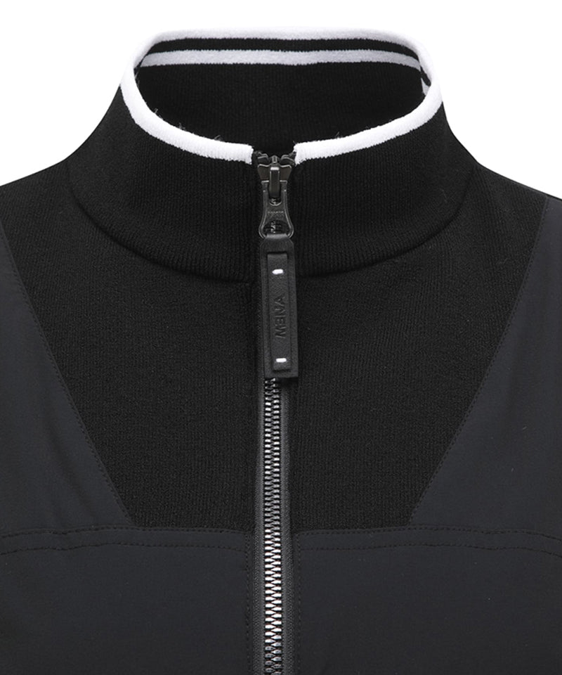 ANEW Golf Women's Sp Hybrid Knit Vest - Black