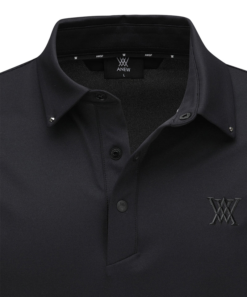 Anew Golf Men's SM Hybrid Long T-Shirt - Black