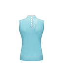Women's Front Logo Point Sleeveless - Light Green
