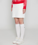 Women's WI Brushed Fleece H Line Skirt - Cream