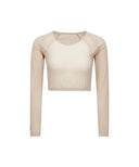 ANEW Golf Women's SM Bolero Base Layer - Light Beige