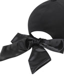 Anew Golf Women's Ribbon Tie Cap - Black