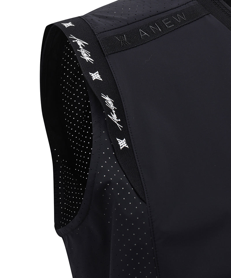 ANEW GOLF Women's SM Round Neck Sleeveless - Black