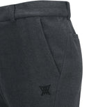 ANEW GOLF Men's Side Incision Fleece Long Pants - Charcoal Gray