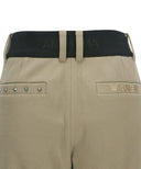 ANEW GOLF Women's Essentials Fleece Boots Cut Long Pants  - Beige