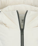 ANEW Golf Women's Hybrid Incision Down Jacket - Ivory
