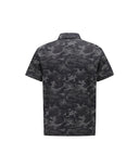 Men Camoflage Short T-Shirt - D/Brown