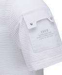 ANEW GOLF Men's SM Sleeve Pocket Short T-Shirt - White