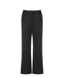 Women's Brushed Wide Pants - Black
