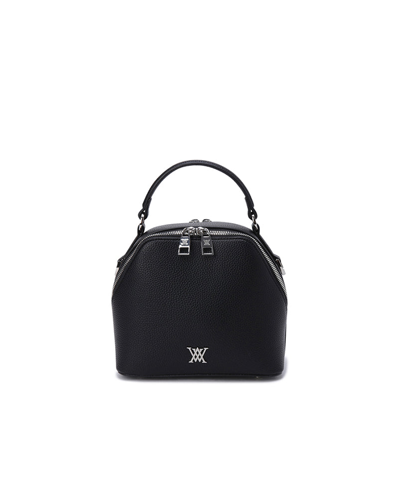 ANEW Golf Uni Jacquard Pattern Clutch Bag - Black