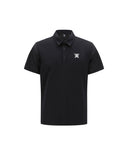 Men's Back Siganture Logo Sleeve Long T-Shirt -  Black