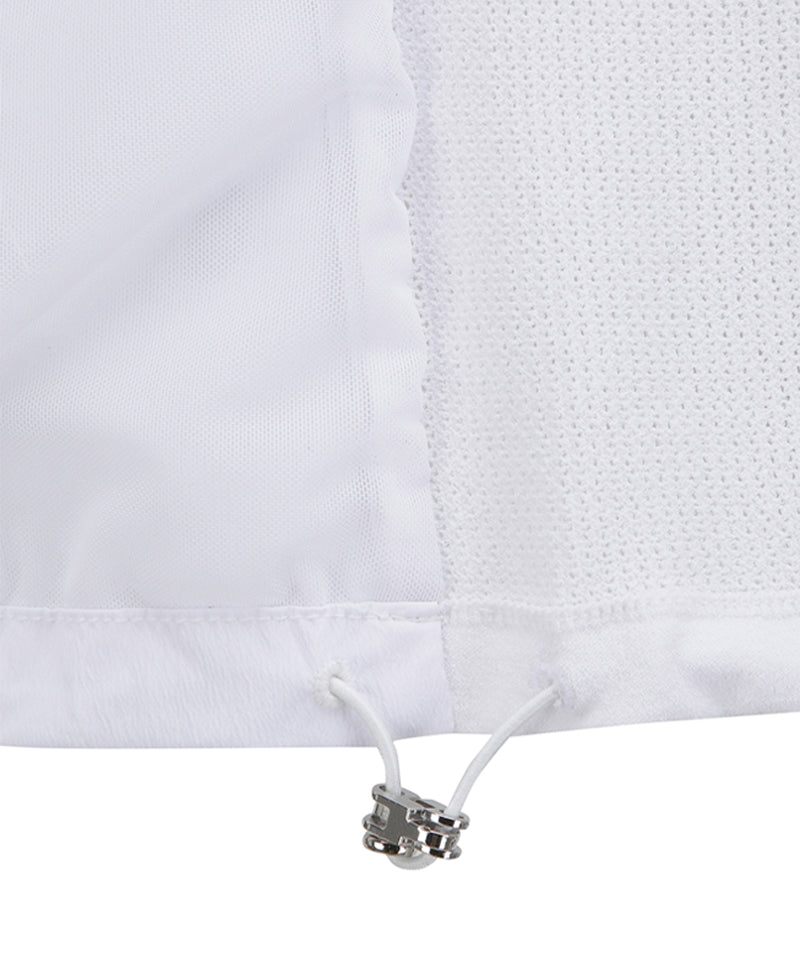 ANEW Golf Women's SM Hybrid Hoody Knit Vest - White
