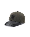 Uni Fabric Mix Earband Cap - Khaki