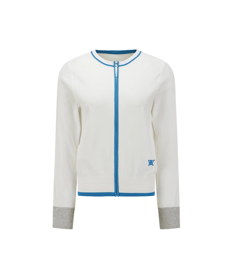 Women's FA Flip Side Knit Cardigan - White