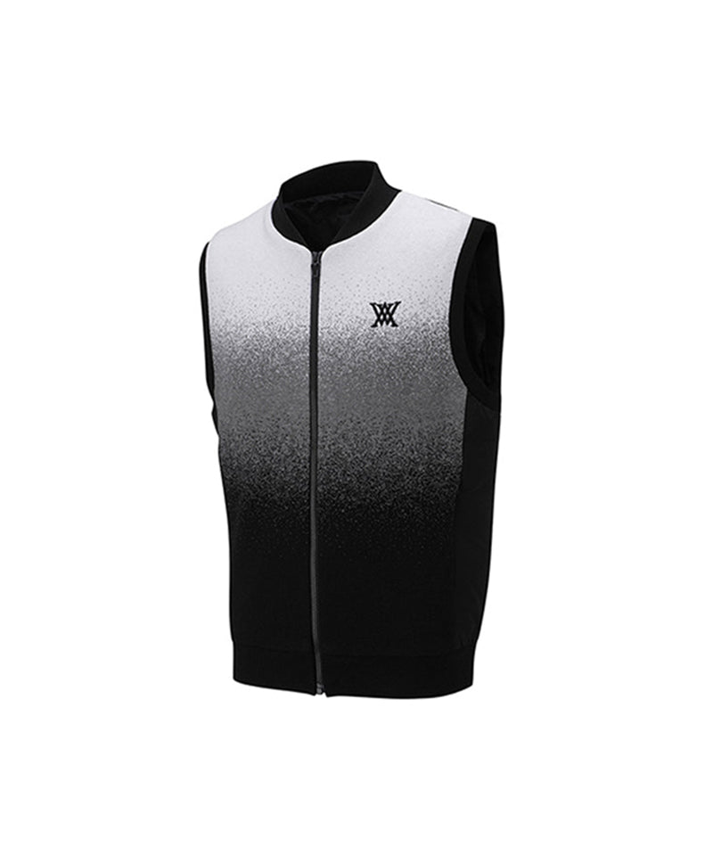 Men's Hybrid Knit Vest - Black