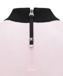 ANEW Golf Women's SM Mesh Patch Short Sleeve Sweater - Light Pink