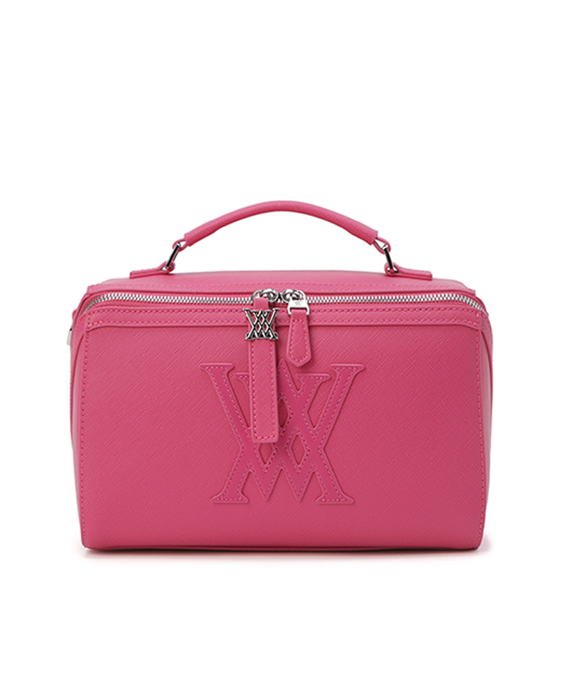 Women's Diamond Square Color Tote Bag - Hot Pink