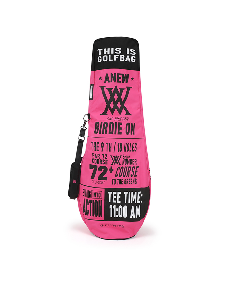 ANEW GOLF Uni Logo Graphic Aircover - Pink
