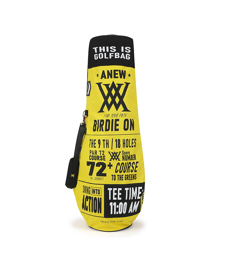 ANEW GOLF Uni Logo Graphic Aircover - Yellow