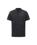 ANEW GOLF Men's SM Logo Point Short T-Shirt - Charcoal Grey