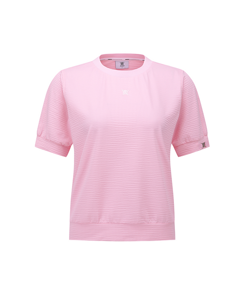 ANEW Golf Women's SM Round Short T-Shirt - Pink – Anew Golf USA