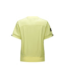 [Legacy Sale] Women's Beads Point Crop Short Sleeve  T-Shirt - Yellow