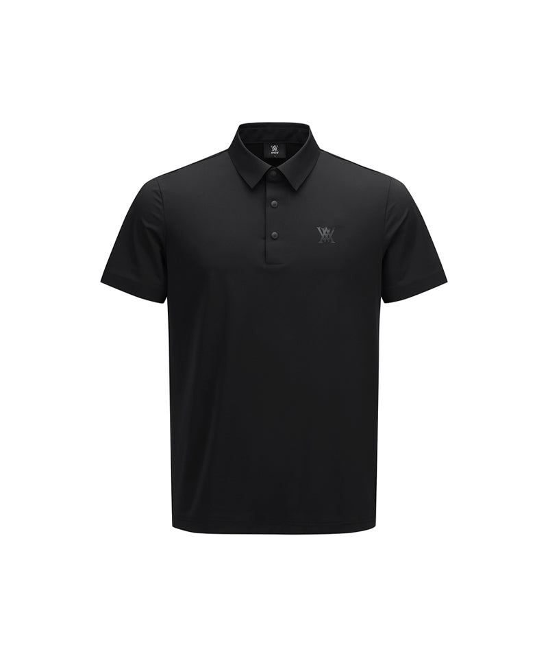 ANEW GOLF Men's SM Black Finish Short T-Shirt - Black