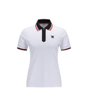 Women Zipper Point Short T-Shirt - Off-White