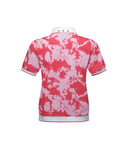 [Legacy Sale] Women's Spread DTP Short T-Shirt - Hot Pink