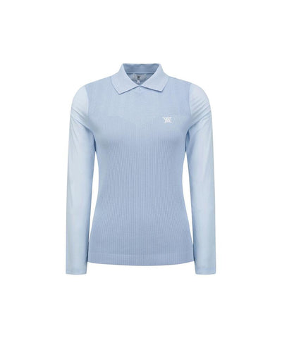 ANEW Golf Women's SM Hybrid Sweater - Light Blue
