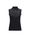 Women's FIT High Neck Vest - Black