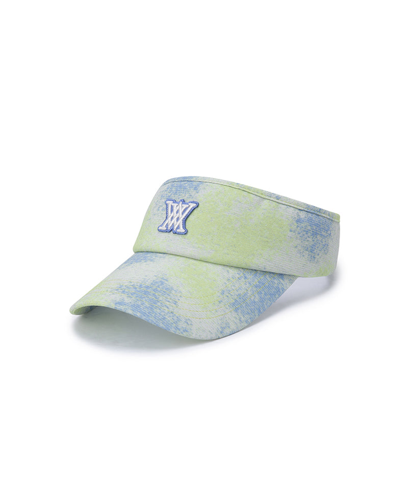Unisex Color Pattern Visor - Lime