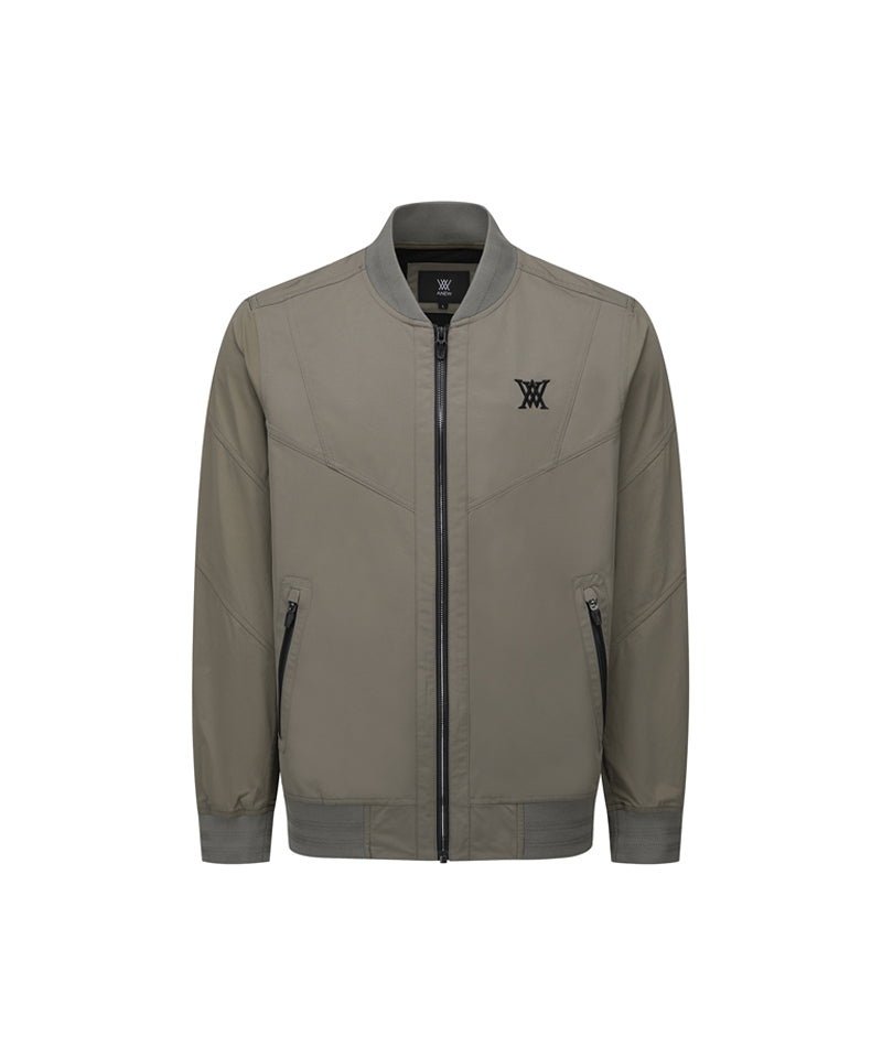 Men's Incision Coloring Point Jacket - Light Brown