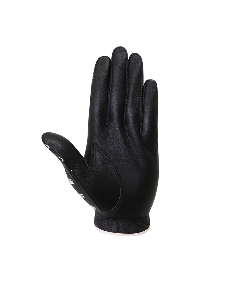 Men's  Monogram Left Hand Golf Glove - Black