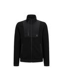 Men's Hybrid Jersey Jacket - Black