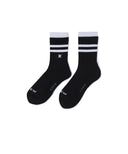 Men's Double-Block Socks - Black