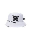 [Legacy Sale] Unisex Big Logo Applique Bucket Hat -  White