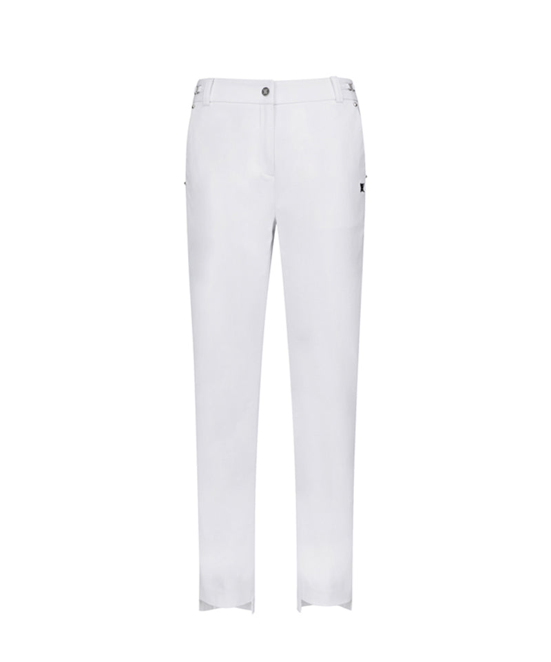 Women's Band Point Essential Long Pants - Off-White