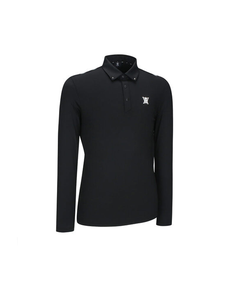 Men's Signature Logo L/TS - Black