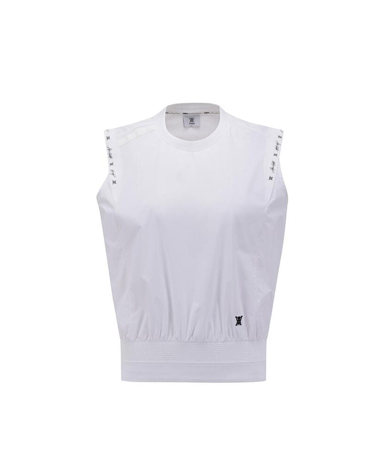 ANEW GOLF Women's SM Round Neck Sleeveless - White
