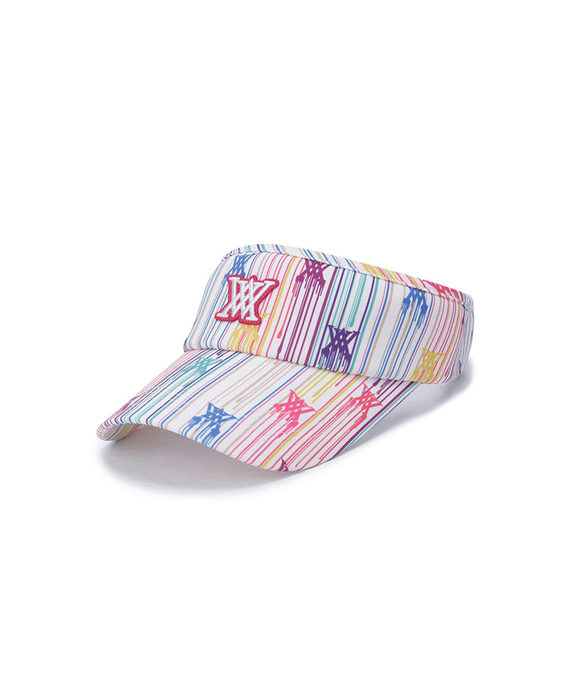 Unisex Color Pattern Visor - Multi