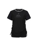 ANEW Golf Women's SM Layered Round Short T-Shirt - Black