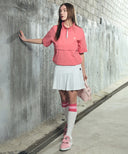 Anew Golf Women's Short Sleeve Anorak - Coral